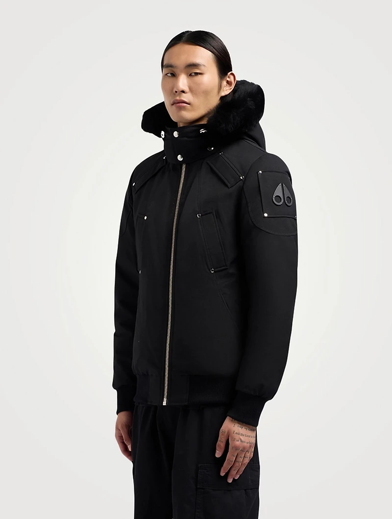 Gold Series Shearling Ballistic Bomber Jacket