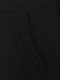Distressed Knit Hoodie