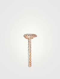 XS Motif Serpent Bohème Rose Gold Ring With Diamonds