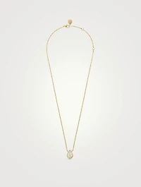 S Motif Serpent Bohème 18K Gold Pendant Necklace With Diamonds