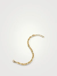 Infinity 18K Gold Chain Bracelet