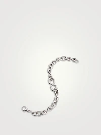 The Symbol Silver Infinity Chain Bracelet