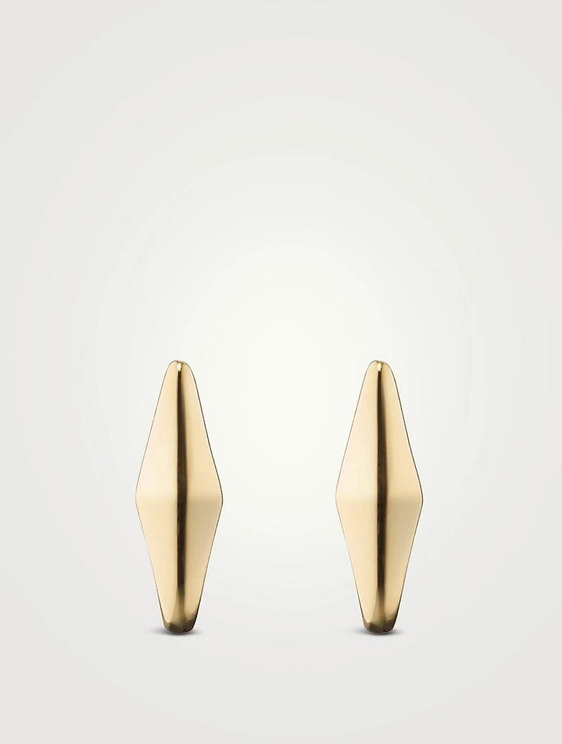 Points North 18K Gold Earrings