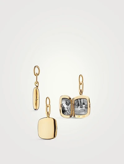 Viv 18K Gold Locket Charm