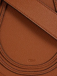 Small Marcie Leather Saddle Bag