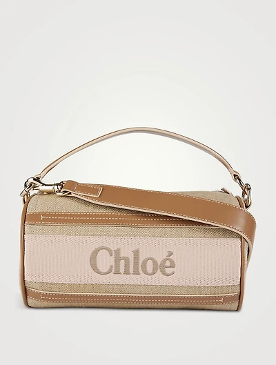 Woody Linen Crossbody Bag