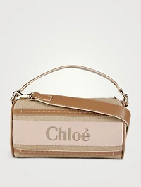 Woody Linen Crossbody Bag