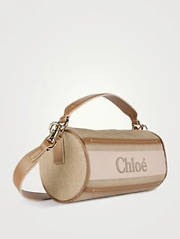 Woody Linen Crossbody Bag