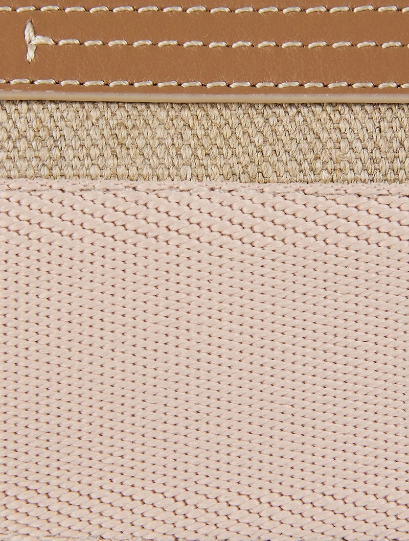 Woody Linen Crossbody Bag