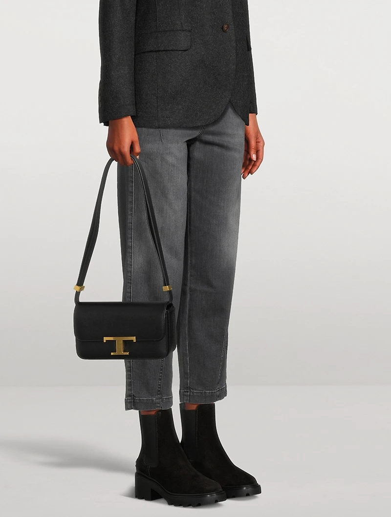 Suede Block-Heel Chelsea Boots