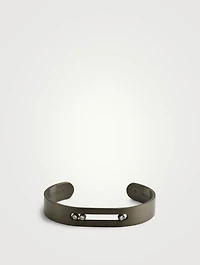 Move Titanium Graphite Bracelet With Diamonds
