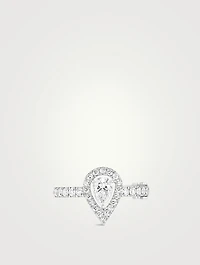 My Twin White Gold Mono Earring With Diamonds