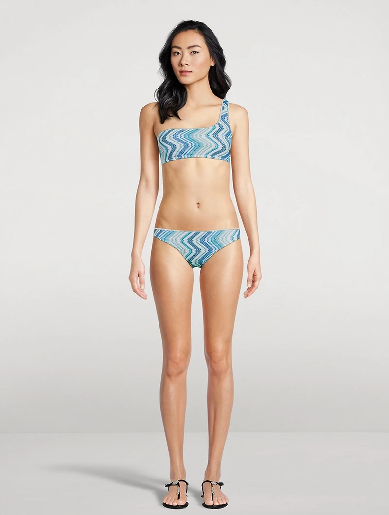 One-Shoulder Bikini Set