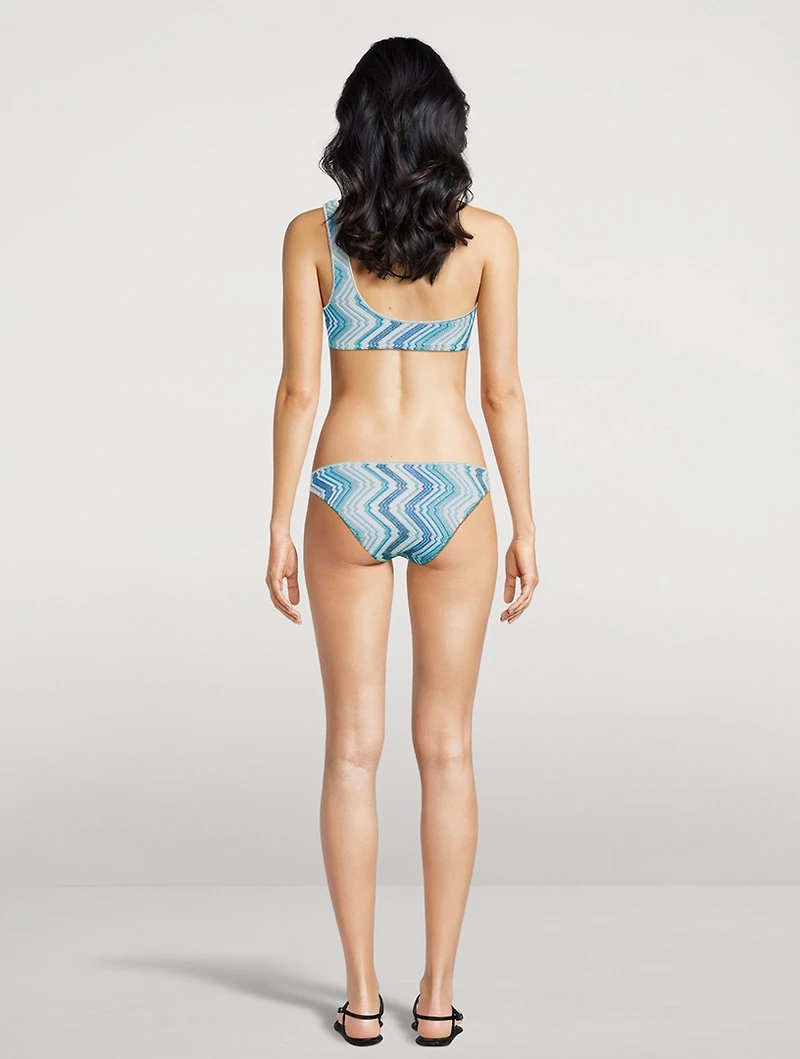 One-Shoulder Bikini Set