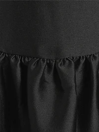 Taffeta Midi Dress
