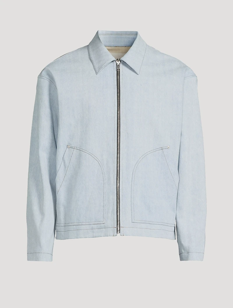 Zip Shirt Jacket