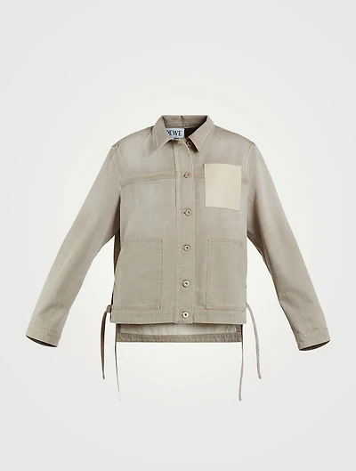 Loewe x Paula's Ibiza Denim Workwear Shirt