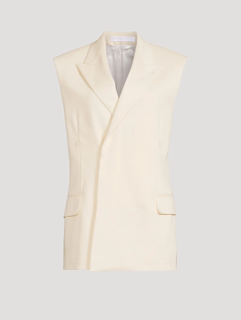 Sleeveless Car Blazer