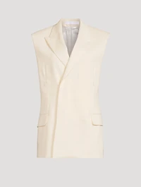 Sleeveless Car Blazer