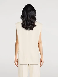 Sleeveless Car Blazer