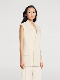 Sleeveless Car Blazer