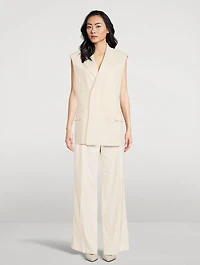 Sleeveless Car Blazer