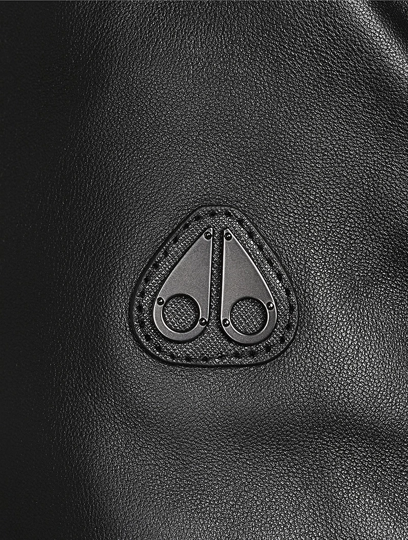 Toba Leather Bomber Jacket