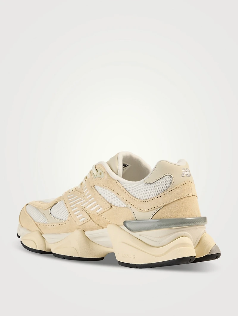 9060 Leather And Mesh Sneakers