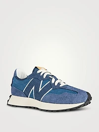 327 Suede And Denim Sneakers