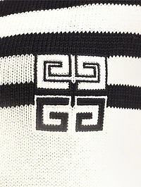 4G Striped Polo Dress