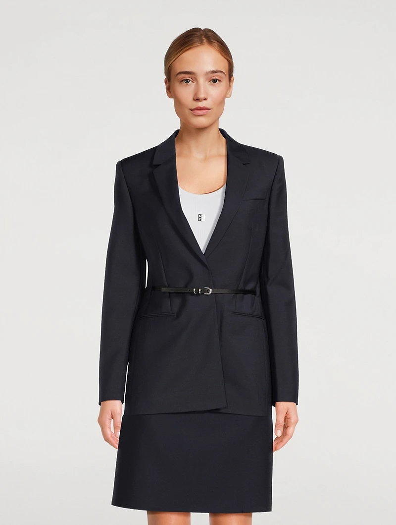 Voyou Wool And Mohair Blazer