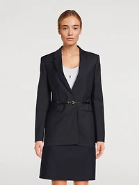 Voyou Wool And Mohair Blazer