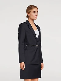 Voyou Wool And Mohair Blazer