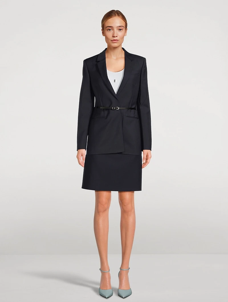 Voyou Wool And Mohair Blazer