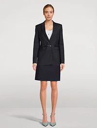 Voyou Wool And Mohair Blazer
