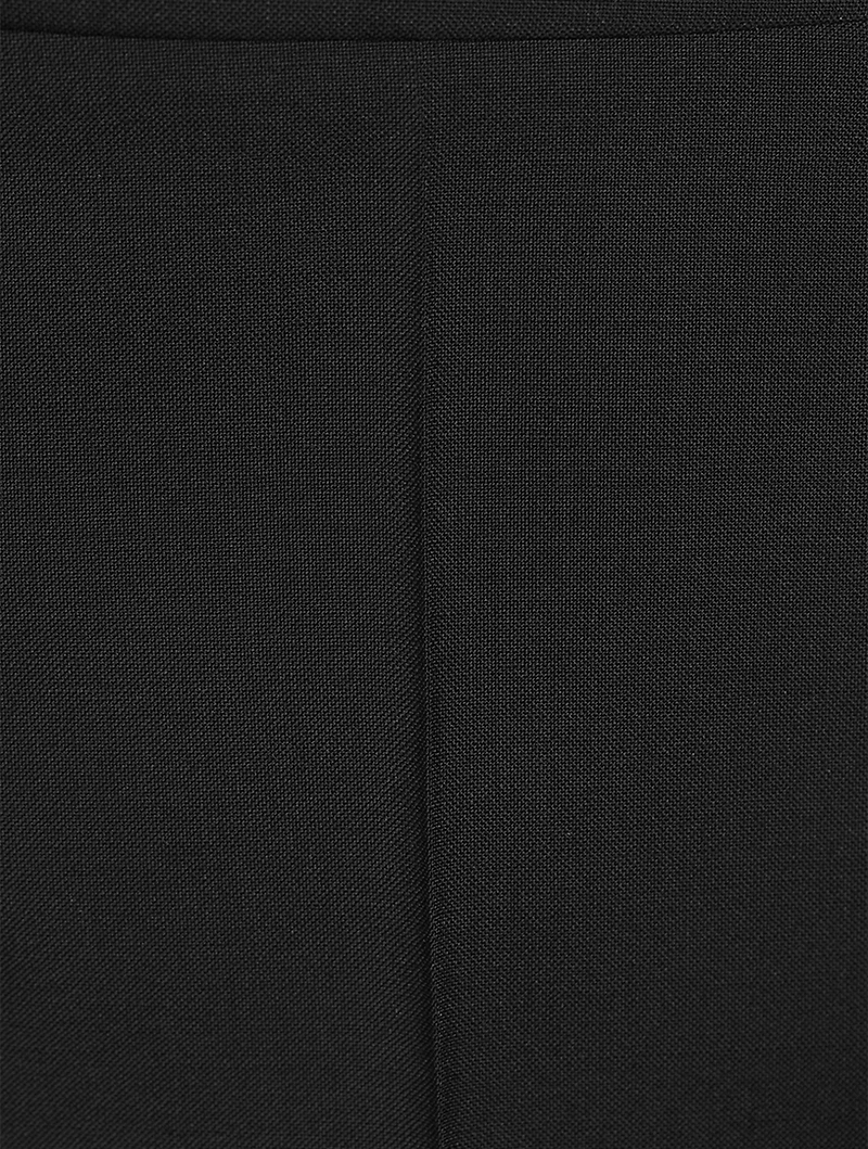 Wool And Mohair Flared Trousers
