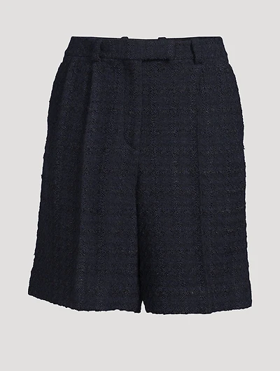 Tweed Bermuda Shorts