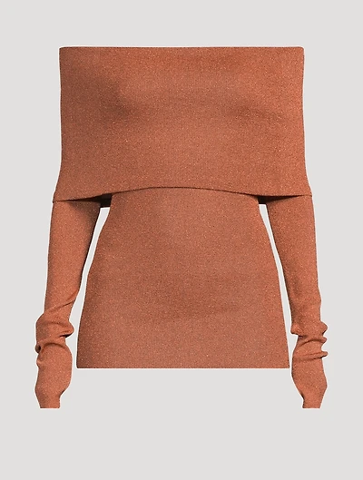 Corte Off-The-Shoulder Sweater