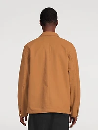 Michigan Faux Suede Jacket