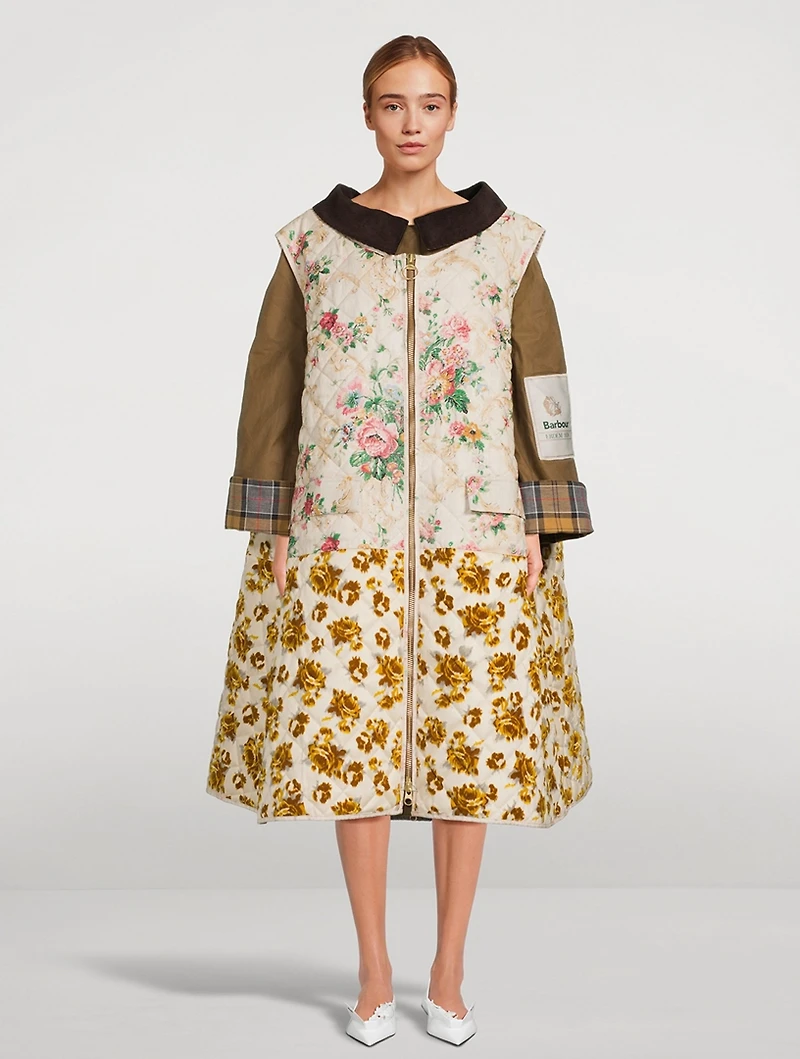 Erdem x Barbour Waxed Cotton Coat