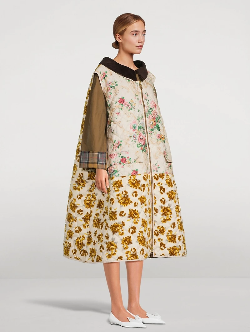 Erdem x Barbour Waxed Cotton Coat