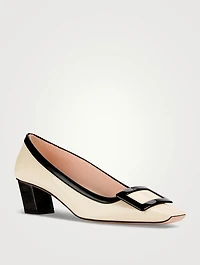 Belle Vivier Bicolour Patent Leather Pumps