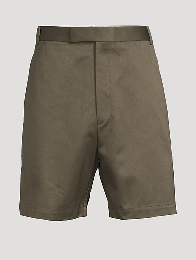 Cotton Twill Unconstructed Shorts