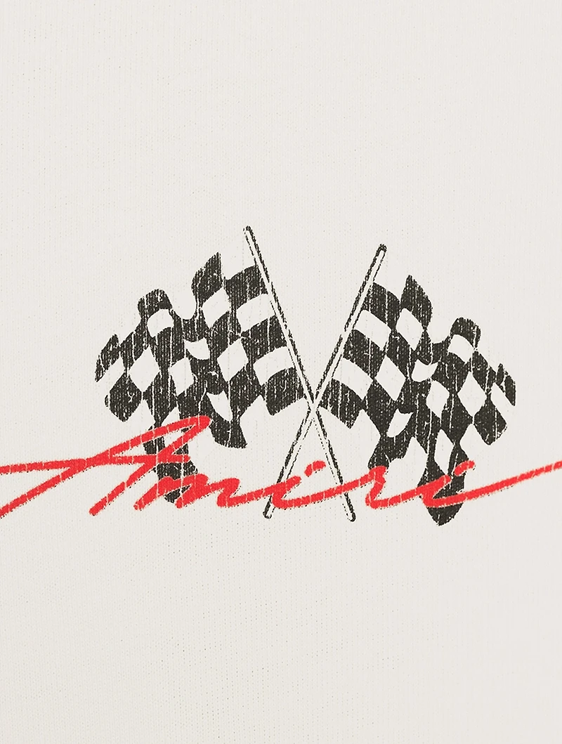 Racing Flag Cotton T-Shirt