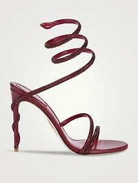 Margot Crystal Satin Sandals