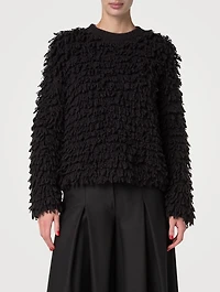 Wool Silk And Cashmere Knit Sweater