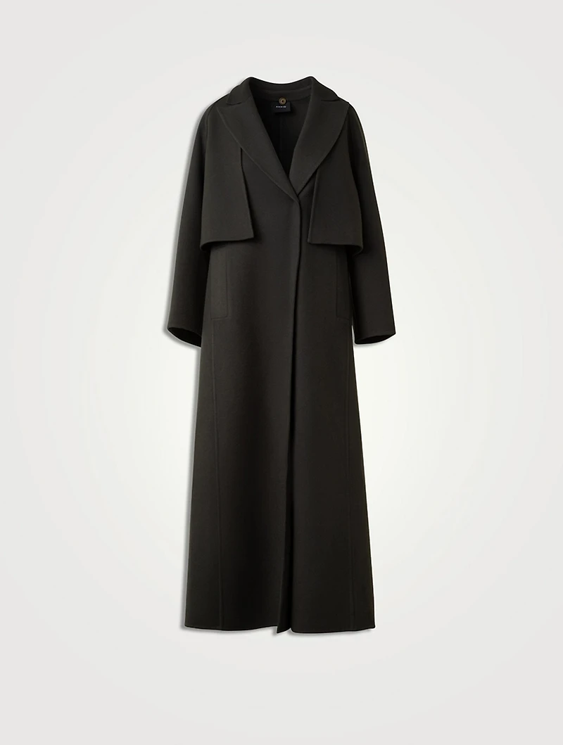 Zendaya Wool Cashmere Double-Face Coat