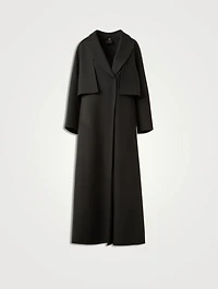 Zendaya Wool Cashmere Double-Face Coat