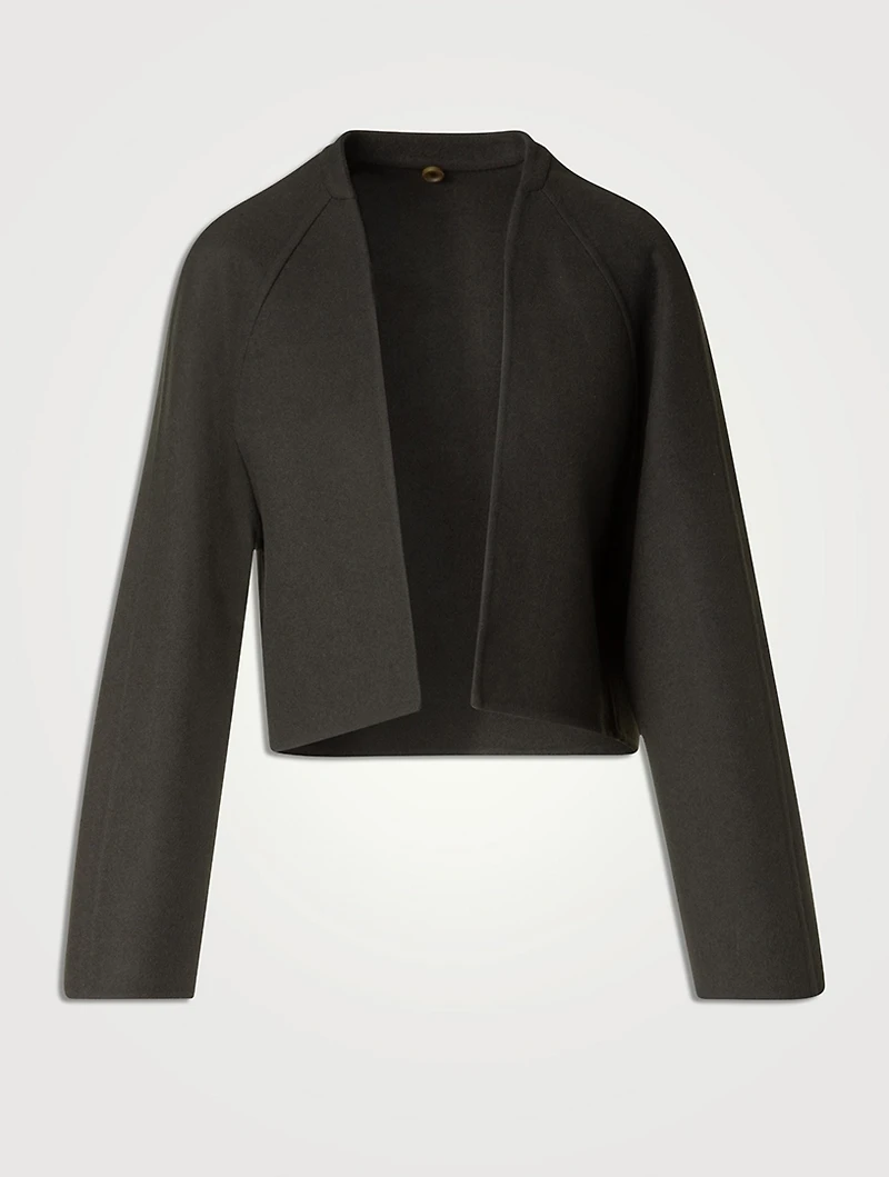 Zendaya Wool Cashmere Double-Face Coat