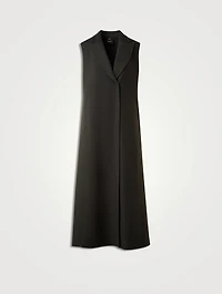 Zendaya Wool Cashmere Double-Face Coat